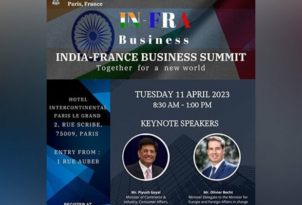 India-France Business Summit to be held on Tuesday in Paris