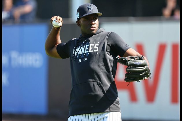 Yankees DFA Estevan Florial, promote RHP Colten Brewer