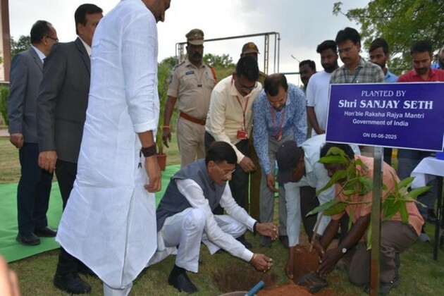 MoS Defence Sanjay Seth visits Ordnance Factory Medak