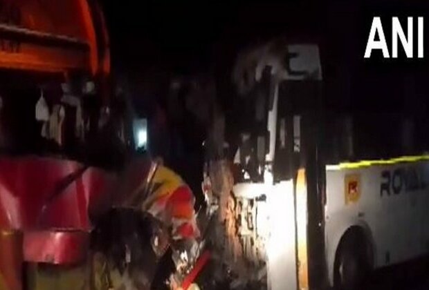 Maharashtra:  Six dead as 2 buses collide on national highway in Buldhana