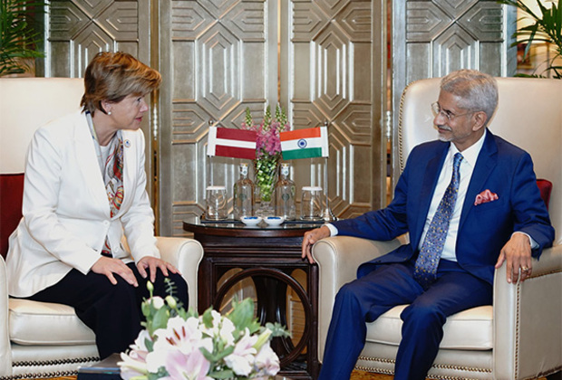 Raisina Dialogue 2025: Jaishankar holds key meetings with Latvia, Antigua-Barbuda, IAEA and Maldives ministers and leaders