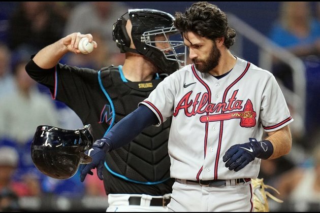 Braves clinch NL East crown with narrow win at Marlins