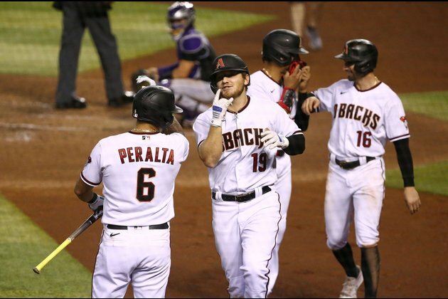 D-backs rout Rockies for sweep of doubleheader