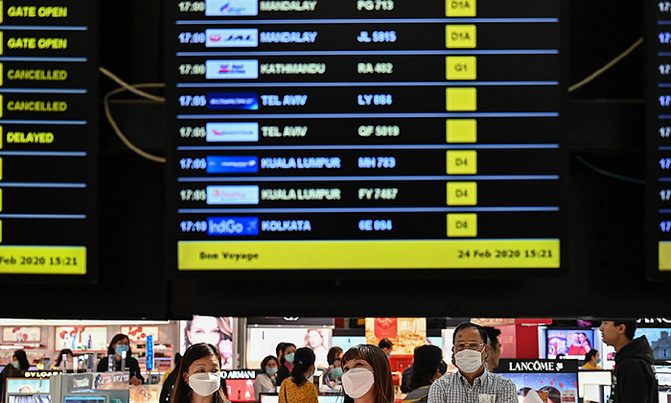 Coronavirus: Death toll tops 3,000 as airlines cut flights Coronavirus: Death toll tops 3,000 as airlines cut flights