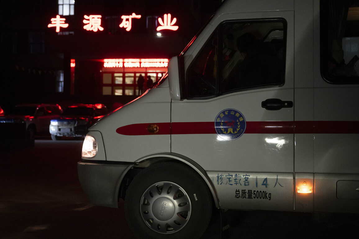 (SpotNews) CHINA-HEILONGJIANG-COAL MINE FLOODING (CN)