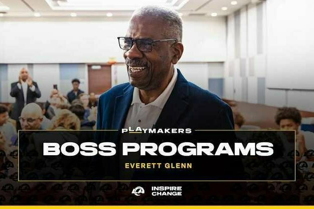 Everett Glenn of BOSS is Rams' second 'pLAymaker' honoree of 2025