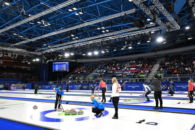 (MICO26)ITALY-CORTINA D'AMPEZZO-OLYMPIC WINTER GAMES-CURLING-MIXED DOUBLES-ROUND ROBIN