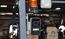 An Omnipro camara fitted to a forklift. Photo: Matrix Design Group