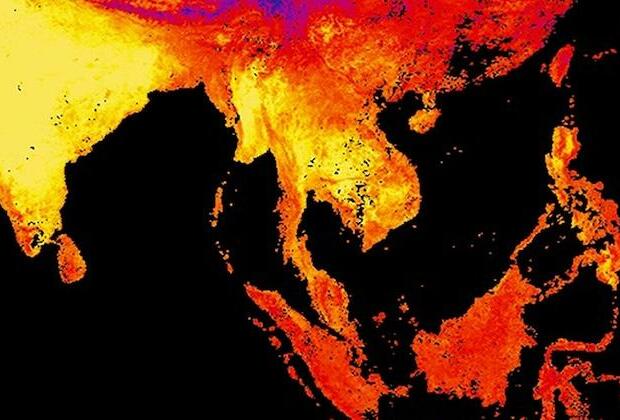 Unprecedented high temperatures being recorded across Asia