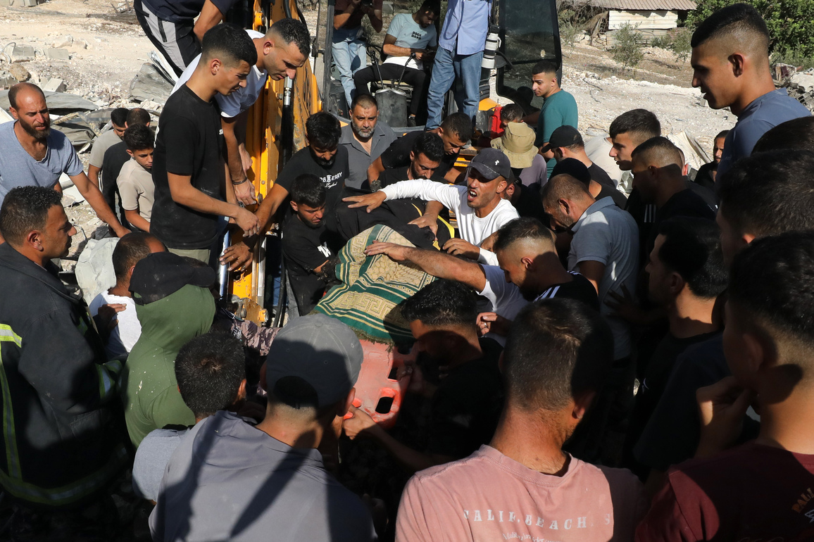 MIDEAST-WEST BANK-QABATIYA-KILLED PALESTINIAN
