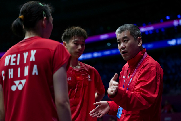 (SP)CHINA-XIAMEN-BADMINTON-SUDIRMAN CUP-CHINA VS ALGERIA (CN)