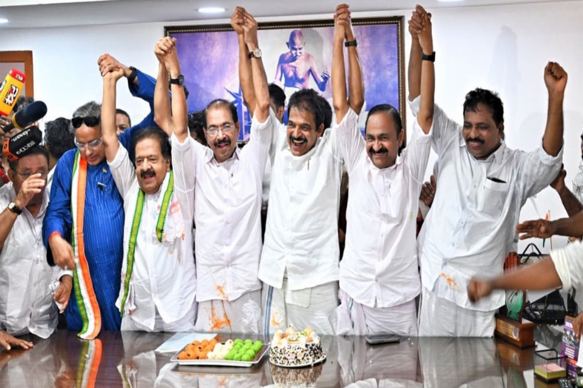 "Keralam has won": Congress' KC Venugopal hails UDF's win in Assembly polls