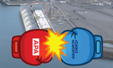 A war of words has ignited between APA and Squadron Energy over the cost of LNG imports 