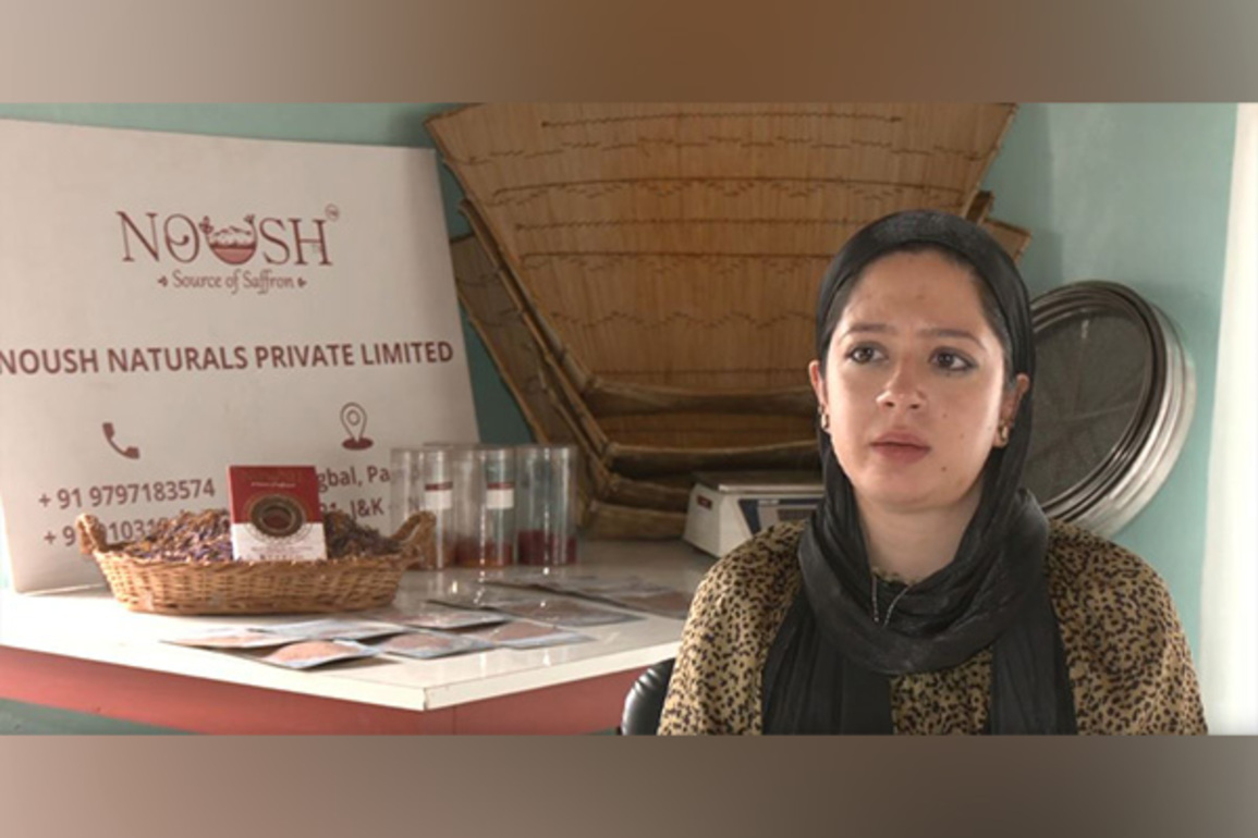 'Want women to grow, feel empowered': Meet Saffron queen Noushaba Jeelani who takes Kashmiri saffron to World