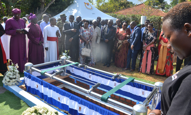 Hundreds send off Kaaya Kavuma Hundreds send off Kaaya Kavuma