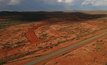  Construction of the haul road is underway at Strike's Paulsens East project