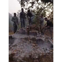 Chhattisgarh: Security forces demolish four Maoist memorials in Bijapur
