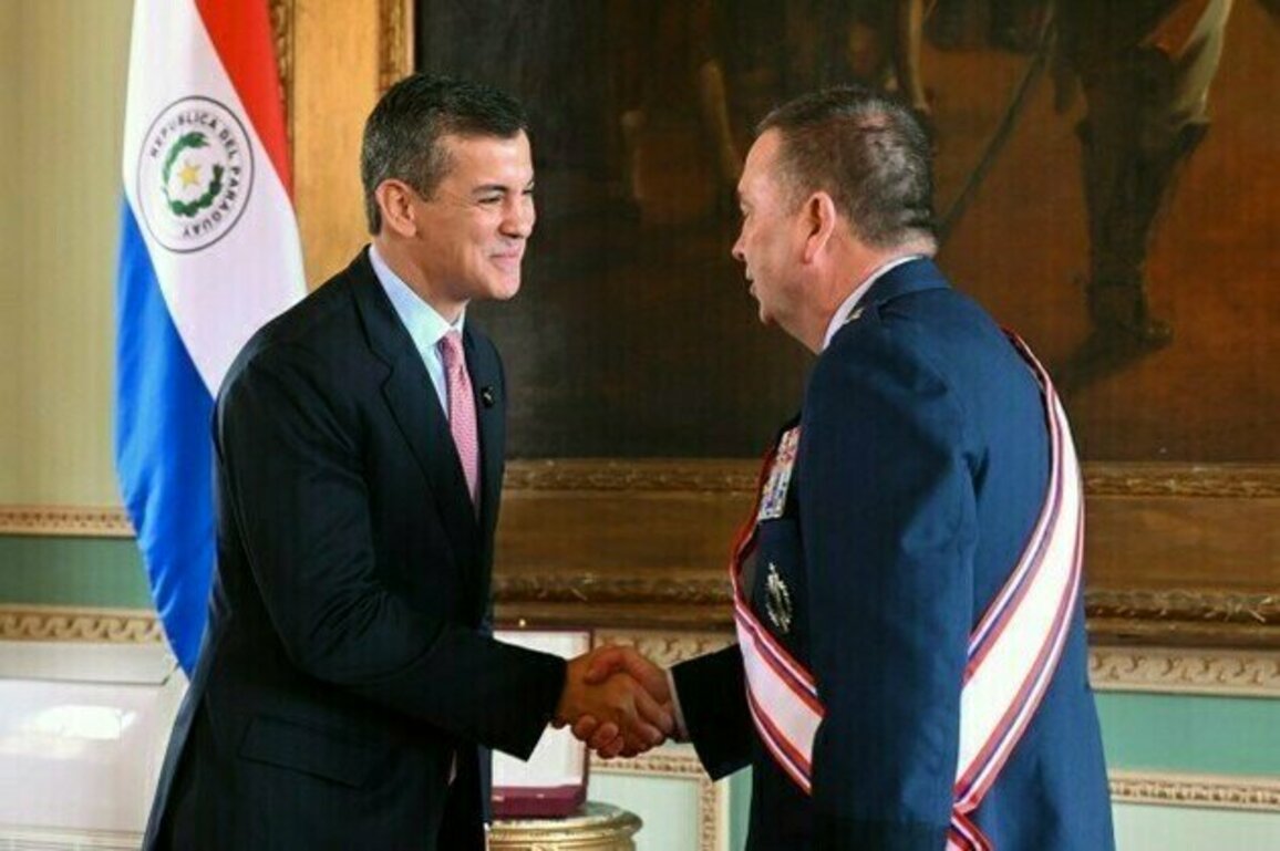 Paraguayan President Awards Top Honor to Massachusetts National Guard General