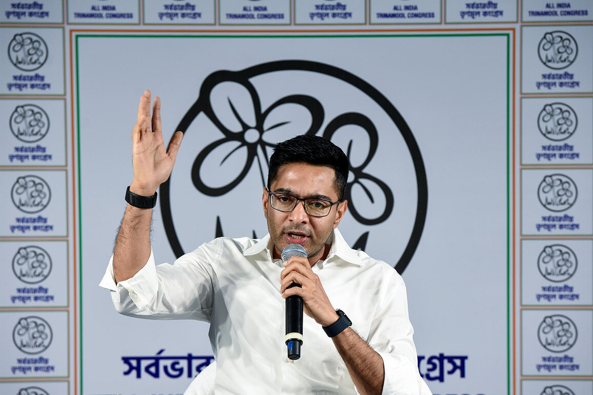 "Hypocrisy at new depths": Abhishek Banerjee slams BJP MP Jagannath Sarkar's call to remove India-Bangladesh border