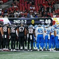 Lions-Falcons game halted after Morice Norris Jr. removed in ambulance