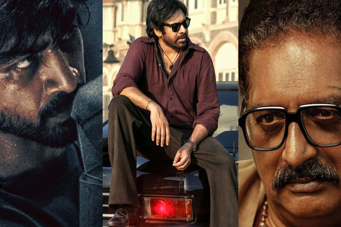 Prakash Raj, Arjun Das's first looks out ahead of Pawan Kalyan's OG trailer release