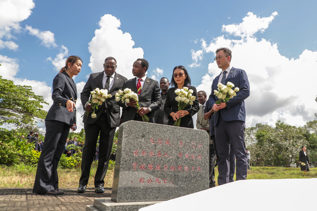 TANZANIA-DAR ES SALAAM-TAZARA-JOINT COMMEMORATION