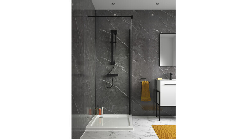 Splashpanel Premium decors elevate design scope of PVC bathroom wall panels
