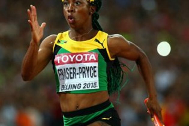 Sprint queen Fraser-Pryce cruises in London