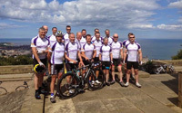 Saint-Gobain cyclists use pedal power to raise money for charity 