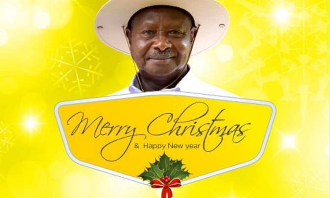 Merry Christmas Ugandans - Museveni Merry Christmas Ugandans - Museveni