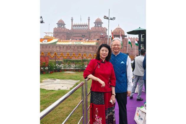 "Warm congratulations to India": Chinese Ambassador to India Xu Feihong attends Independence Day celebrations at Red Fort