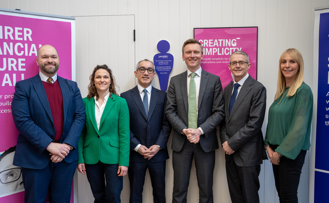 From left to right: Peter Lamb, Angela Staral, Jim Islam, Torsten Bell, Patrick Heath-Lay, Rachel Thomas