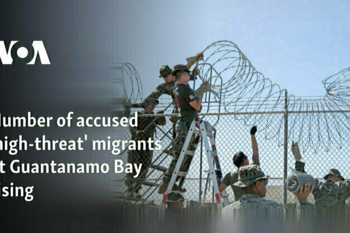 Number of accused 'high-threat' migrants at Guantanamo Bay rising