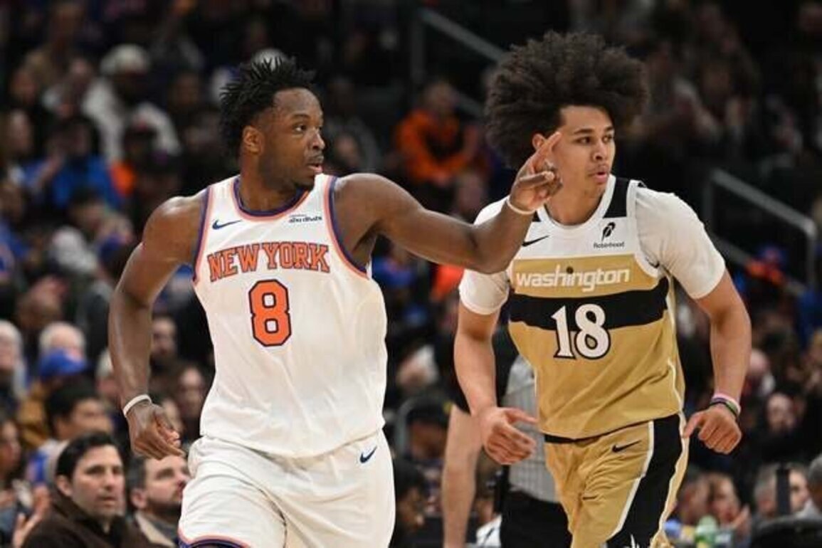 Knicks F OG Anunoby (toe) out vs. 76ers