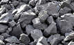 Minério de ferro empilhado
