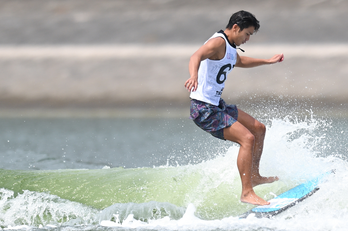 (SP)CHINA-CHENGDU-THE WORLD GAMES 2025-WATERSKI & WATERBOARD-MEN'S-WAKE SURF SKIM-SEMIFINAL (CN)