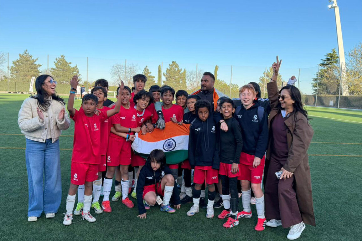 India's U12 football team scripts history at Real Madrid Foundation World Challenge