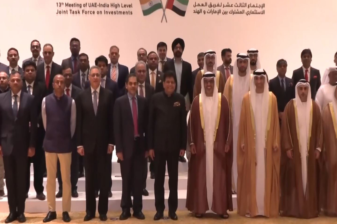 13th UAE-India High level task force on investments gets underway in Abu Dhabi