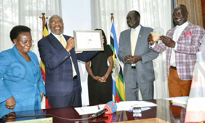 Ugandan wins global award for promoting food security Ugandan wins global award for promoting food security