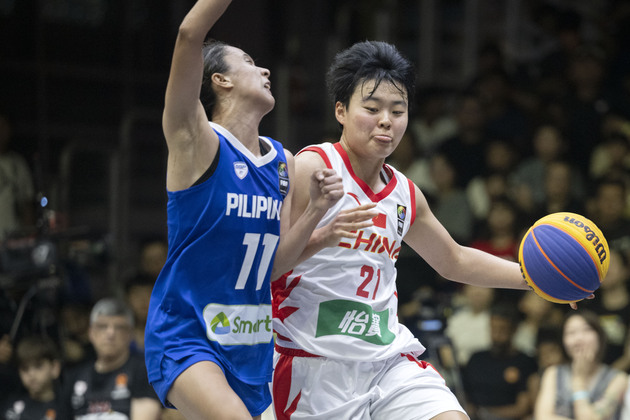 (SP)SINGAPORE-BASKETBALL-FIBA ASIA CUP 3X3-WOMEN-CHINA VS PHILIPPINES