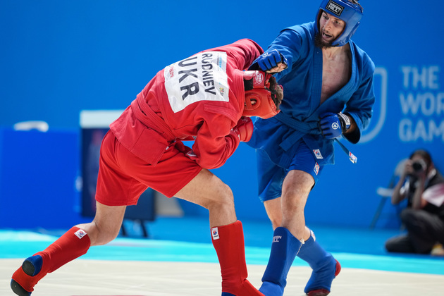 (SP)CHINA-CHENGDU-THE WORLD GAMES 2025-SAMBO-MEN'S COMBAT -79KG-FINALS (CN)