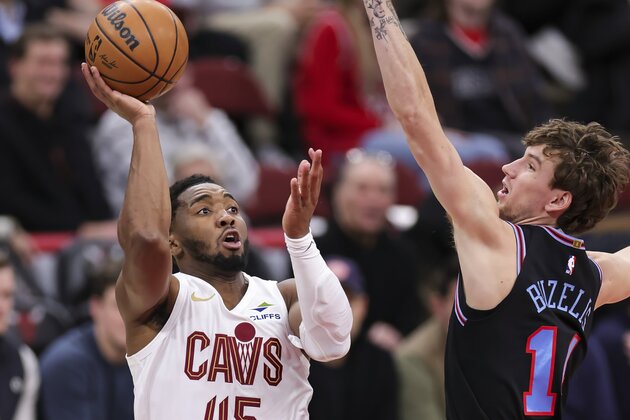 (SP)U.S.-CHICAGO-BASKETBALL-NBA-BULLS VS CAVALIERS
