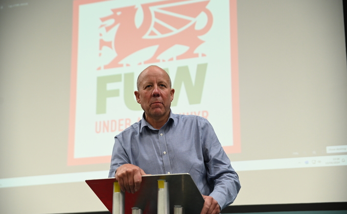 FUW president Ian Rickman said: "The fact that Australian and New Zealand lamb imports have increased by 78%, at the same time that farmers in Wales are struggling to sell their produce locally, makes no sense." FUW president Ian Rickman said: "The fact that Australian and New Zealand lamb imports have increased by 78%, at the same time that farmers in Wales are struggling to sell their produce locally, makes no sense."