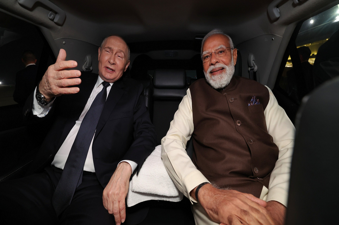 PM Modi welcomes Putin, shares glimpses of car ride to PM's Lok Kalyan Marg residence