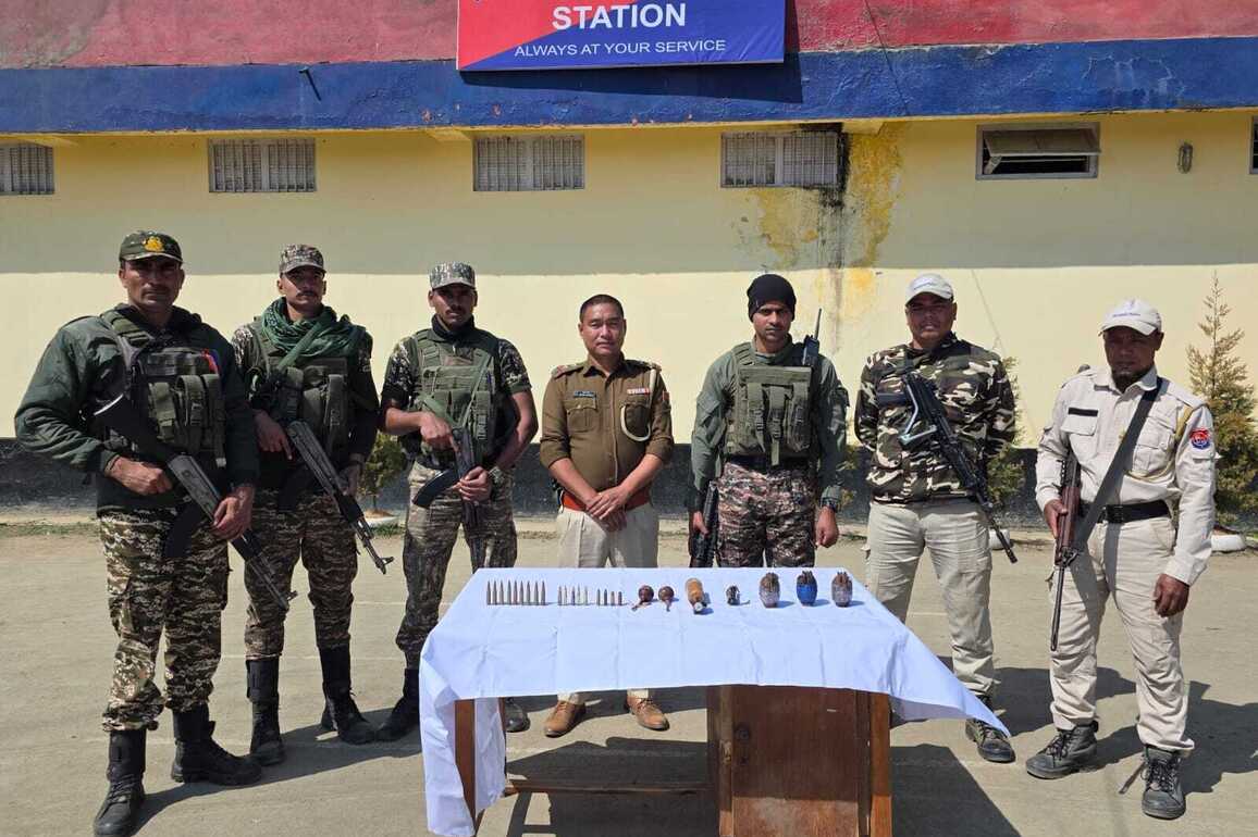 Manipur police recover AK-47, grenades and IEDs in statewide operations