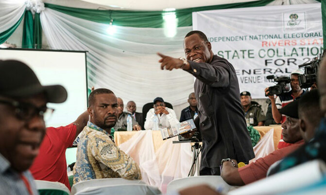 Rigging claims fly as Nigeria election results come in Rigging claims fly as Nigeria election results come in