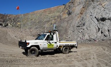 The Maptek I-Site Drive continuously acquires data with the I-Site laser scanner mounted on a moving vehicle