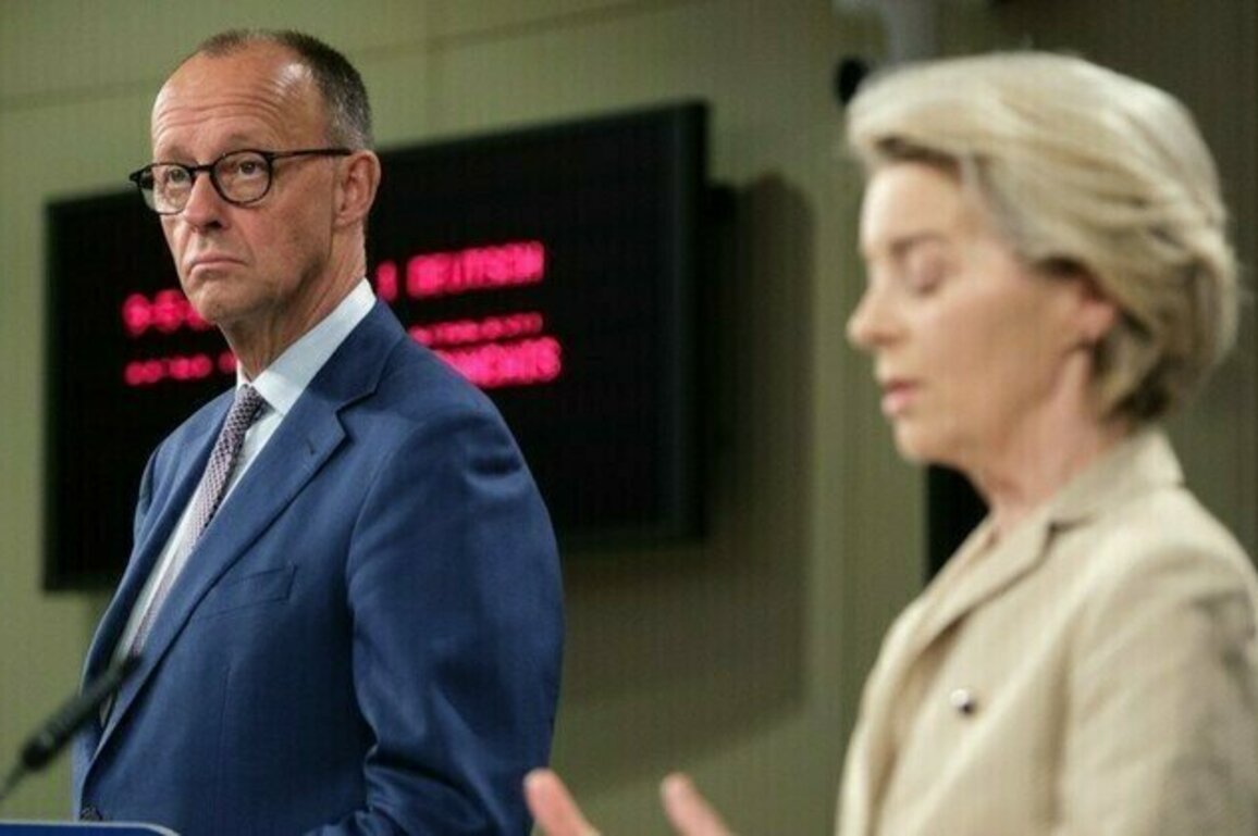Merz rivalry with von der Leyen heating up  Bloomberg