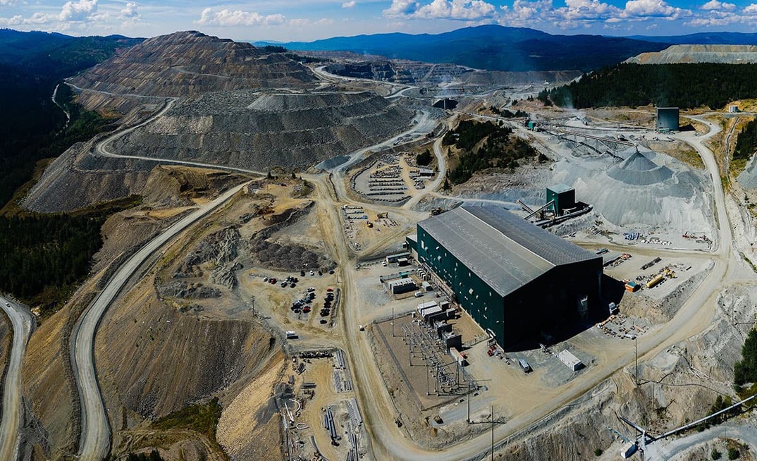 Hudbay's Copper Mountain mine in British Columbia, Canada. Credit: Hudbay Minerals