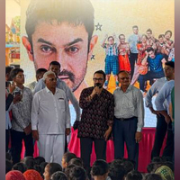 "Memories of Lagaan refreshed": Aamir Khan returns to Bhuj after 25 years; attends 'Sitaare Zameen Par' screening